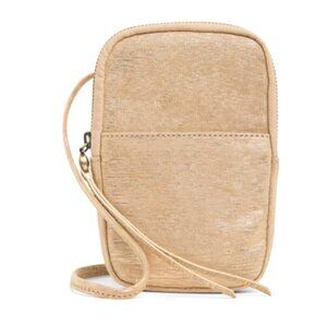 HOBO Taupe Leather Crossbody